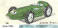 <a href='../files/catalogue/Corgi/150/1958150.jpg' target='dimg'>Corgi 1958 150  Vanwall Racing Car</a>