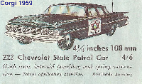 <a href='../files/catalogue/Corgi/223/1959223.jpg' target='dimg'>Corgi 1959 223  Cherolet State Patrol Car</a>