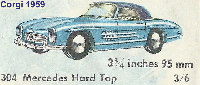 <a href='../files/catalogue/Corgi/304/1959304.jpg' target='dimg'>Corgi 1959 304  Mercedes Hard Top</a>
