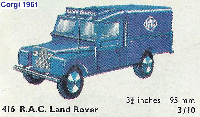 <a href='../files/catalogue/Corgi/416/1961416.jpg' target='dimg'>Corgi 1961 416  RAC Land Rover</a>