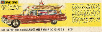 <a href='../files/catalogue/Corgi/437/1963437.jpg' target='dimg'>Corgi 1963 437  Superior Ambulance on Cadillac Chassis</a>