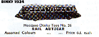 <a href='../files/catalogue/Dinky/26/193426.jpg' target='dimg'>Dinky 1934 26  Rail Autocar</a>