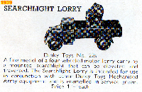 <a href='../files/catalogue/Dinky/22s/193922s.jpg' target='dimg'>Dinky 1939 22s  Searchlight Lorry</a>