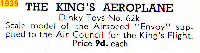 <a href='../files/catalogue/Dinky/62k/193962k.jpg' target='dimg'>Dinky 1939 62k  The Kings Aeroplane</a>