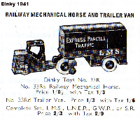 <a href='../files/catalogue/Dinky/33r/194133r.jpg' target='dimg'>Dinky 1941 33r  Mechanical Horse Railway Trailer Van</a>