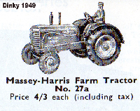 <a href='../files/catalogue/Dinky/27a/194927a.jpg' target='dimg'>Dinky 1949 27a  Massey-Harris Tractor</a>