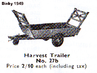<a href='../files/catalogue/Dinky/27b/194927b.jpg' target='dimg'>Dinky 1949 27b  Halesowen Harvest Trailer</a>