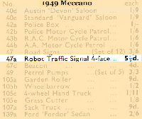 <a href='../files/catalogue/Dinky/47a/194947a.jpg' target='dimg'>Dinky 1949 47a  Traffic Signal 4-face</a>