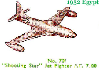<a href='../files/catalogue/Dinky/70f/195270f.jpg' target='dimg'>Dinky 1952 70f  Shooting Star Jet Fighter</a>