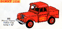 <a href='../files/catalogue/Dinky/255/1956255.jpg' target='dimg'>Dinky 1956 255  Mersey Tunnel Police Van</a>