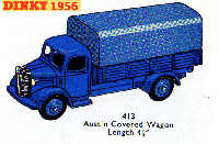 <a href='../files/catalogue/Dinky/413/1956413.jpg' target='dimg'>Dinky 1956 413  Austin Covered Wagon</a>