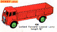 <a href='../files/catalogue/Dinky/420/1956420.jpg' target='dimg'>Dinky 1956 420  Leyand Forward Control Lorry</a>