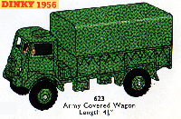 <a href='../files/catalogue/Dinky/623/1956623.jpg' target='dimg'>Dinky 1956 623  Army Covered Wagon</a>