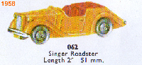 <a href='../files/catalogue/Dinky/062/1958062.jpg' target='dimg'>Dinky 1958 062  Singer Roadster</a>