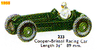 <a href='../files/catalogue/Dinky/233/1958233.jpg' target='dimg'>Dinky 1958 233  Cooper-Bristol Racing Car</a>