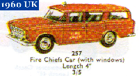 <a href='../files/catalogue/Dinky/257/1960257.jpg' target='dimg'>Dinky 1960 257  Fire Chiefs Car</a>