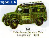 <a href='../files/catalogue/Dinky/261/1960261.jpg' target='dimg'>Dinky 1960 261  Telephone Service Van</a>