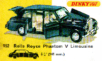 <a href='../files/catalogue/Dinky/152/1969152.jpg' target='dimg'>Dinky 1969 152  Rolls Royce Phantom V Limousine</a>