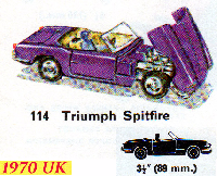 <a href='../files/catalogue/Dinky/114/1970114.jpg' target='dimg'>Dinky 1970 114  Triumph Spitfire</a>
