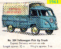 <a href='../files/catalogue/Budgie/204/1961204.jpg' target='dimg'>Budgie 1961 204  Volkswagen Pick Up Truck</a>