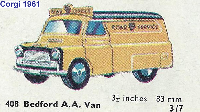 <a href='../files/catalogue/Corgi/408/1961408.jpg' target='dimg'>Corgi 1961 408  Bedford AA Road Service Van</a>