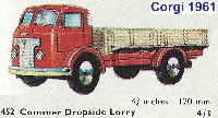 <a href='../files/catalogue/Corgi/452/1961452.jpg' target='dimg'>Corgi 1961 452  Commer 5 Ton Dropside Lorry</a>