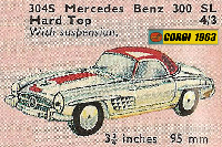 <a href='../files/catalogue/Corgi/304s/1963304s.jpg' target='dimg'>Corgi 1963 304s  Mercedes 300 SL Hard Top</a>