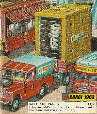 <a href='../files/catalogue/Corgi/gs19/1963gs19.jpg' target='dimg'>Corgi 1963 gs19  Chipperfields Land Rover with Elephant and Cage</a>