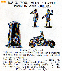 <a href='../files/catalogue/Dinky/43d/193543d.jpg' target='dimg'>Dinky 1935 43d  R.A.C. Guide at the Salute</a>