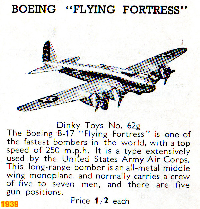 <a href='../files/catalogue/Dinky/62g/193962g.jpg' target='dimg'>Dinky 1939 62g  Boeing Flying Fortress Bomber</a>