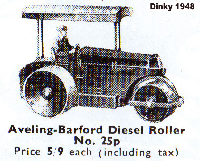 <a href='../files/catalogue/Dinky/25p/194825p.jpg' target='dimg'>Dinky 1948 25p  Aveling-Barford Diesel Roller</a>