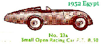<a href='../files/catalogue/Dinky/23a/195223a.jpg' target='dimg'>Dinky 1952 23a  Small Open Racing Car</a>