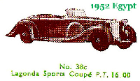 <a href='../files/catalogue/Dinky/38c/195238c.jpg' target='dimg'>Dinky 1952 38c  Lagonda Sports Car</a>