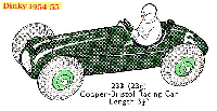 <a href='../files/catalogue/Dinky/233/1962233.jpg' target='dimg'>Dinky 1962 233  Cooper-Bristol Racing Car</a>