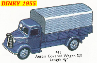 <a href='../files/catalogue/Dinky/413/1955413.jpg' target='dimg'>Dinky 1955 413  Austin Covered Wagon</a>