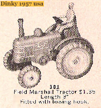 <a href='../files/catalogue/Dinky/301/1957301.jpg' target='dimg'>Dinky 1957 301  Field Marshall Tractor</a>