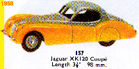 <a href='../files/catalogue/Dinky/157/1958157.jpg' target='dimg'>Dinky 1958 157  Jaguar XK120 Coupe</a>