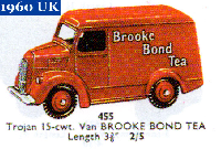 <a href='../files/catalogue/Dinky/455/1960455.jpg' target='dimg'>Dinky 1960 455  Trojan 15-cwt Van Brooke Bond Tea</a>