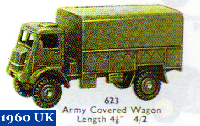 <a href='../files/catalogue/Dinky/623/1960623.jpg' target='dimg'>Dinky 1960 623  Army Covered Wagon</a>