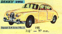 <a href='../files/catalogue/Dinky/195/1962195.jpg' target='dimg'>Dinky 1962 195  Jaguar 3.4 litre Mk ll</a>