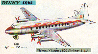 <a href='../files/catalogue/Dinky/708/1962708.jpg' target='dimg'>Dinky 1962 708  Vickers Viscount 800 Airliner B.E.A.</a>