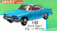 <a href='../files/catalogue/Dinky/143/1965143.jpg' target='dimg'>Dinky 1965 143  Ford Capri  </a>