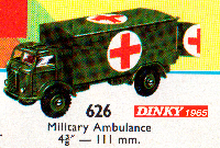 <a href='../files/catalogue/Dinky/626/1965626.jpg' target='dimg'>Dinky 1965 626  Military Ambulance</a>