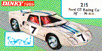 <a href='../files/catalogue/Dinky/215/1966215.jpg' target='dimg'>Dinky 1966 215  Ford GT Racing Car</a>