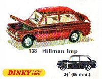<a href='../files/catalogue/Dinky/138/1969138.jpg' target='dimg'>Dinky 1969 138  Hillman Imp</a>