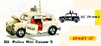 <a href='../files/catalogue/Dinky/250/1969250.jpg' target='dimg'>Dinky 1969 250  Police Mini Cooper S</a>