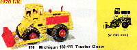 <a href='../files/catalogue/Dinky/976/1970976.jpg' target='dimg'>Dinky 1970 976  Michigan 180-111 Tractor Dozer</a>